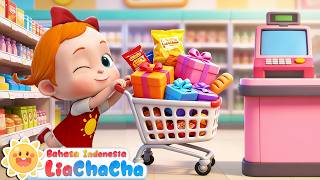Download lagu Bayi Belanja di Supermarket 🛒🛍️| Lagu Supermarket | Lagu Anak-anak | LiaChaCha Bahasa Indonesia mp3