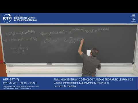 Introduction to Supersymmetry (HEP-SFT) 7 of  12