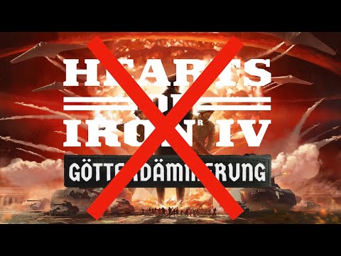 Warum ich kein Infovideo zu Hearts of Iron IV Götterdämmerung veröffentliche.