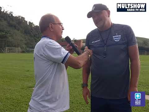 Nossa equipe entrevista o tecnico do Aymorés Luciano Quadros