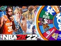 NBA 2K22 Wheel Of Colleges