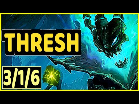 THRESH VS NAUTILUS - 3/1/6 KDA SUPPORT GAMEPLAY DIAMOND I