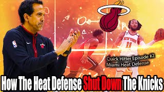 Miami Heat GENIUS Defensive Adjustments That Locked Up The Knicks