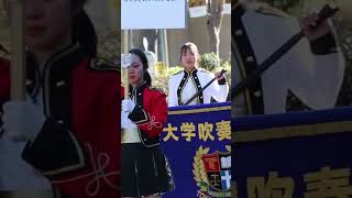 東海大学 カラーガード 建国記念日 奉祝パレード