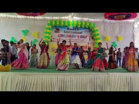 ✨✨Hansini at her international children's day celebrations lo dummu dulipindi❤️✨✨