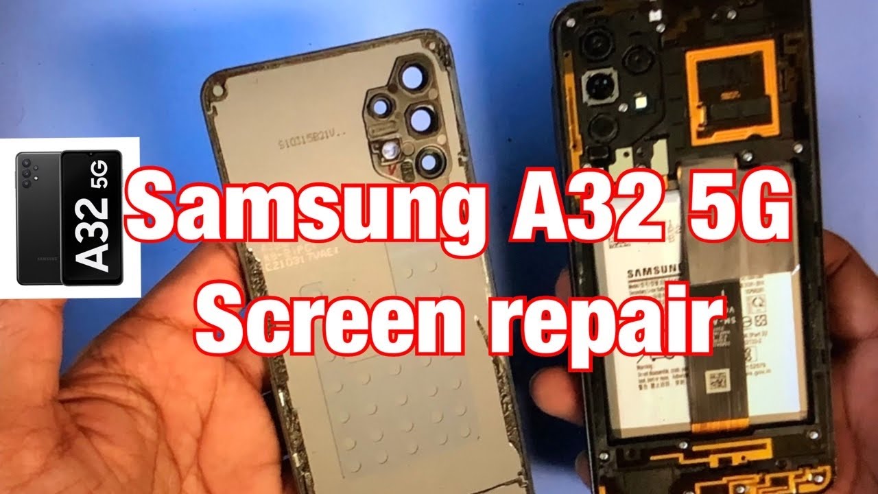 Samsung Galaxy A32 5G - How To Take Apart - Glass Screen Repair - LCD