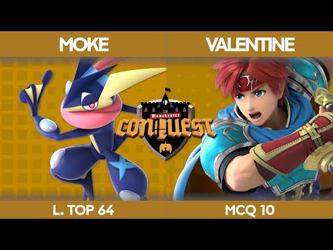 Manchester Conquest 10 - Moke  (Banjo/Greninja) vs Valentine (Roy) - Top 48 Losers