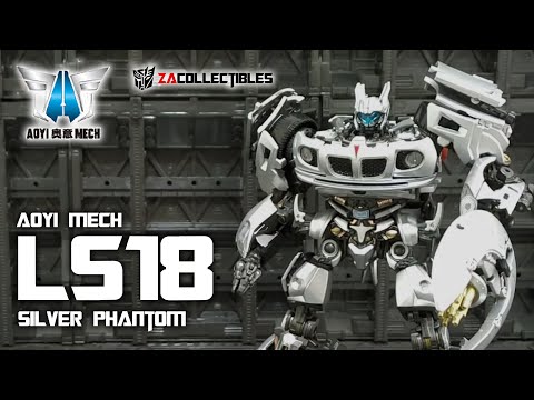 Jazz LS 18 - Aoyi Mech Silver Phantom | Transformers Movie Collection