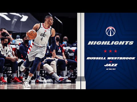Highlights: Russell Westbrook puts up Triple-Double at Jazz - 4/12/21