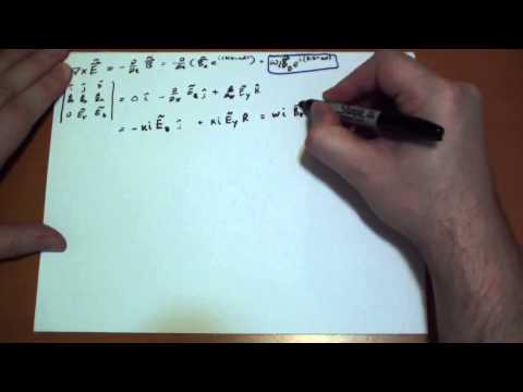 8 2 1 Monochromatic Plane Waves in a Vacuum 2 4