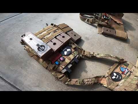 Mag Fed Paintball Loadout for Dye Dam box mag & EMF 20 mags for tournament & scenario play