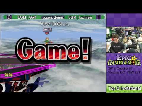 EGM Season 1 SSBM Invitational - EGM | Golf vs EGM | Lochlain