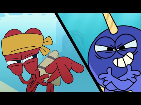 RAP BATTLE 💥🎶 NEW The Adventures of Bernie ⭐️ Zig & Sharko - Cartoons for Kids
