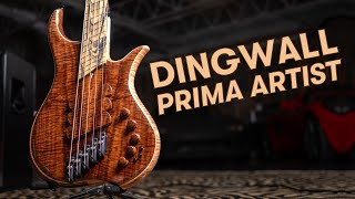 Video thumbnail for The Prima Artist is Back! The Pinnacle of Dingwall Bass Building by Ish Guitars