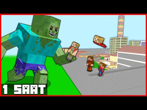 DEV ZOMBİ ŞEHRE SALDIRIYOR FİLMİ! 😱 - Minecraft ZENGİN FAKİR HAYATI