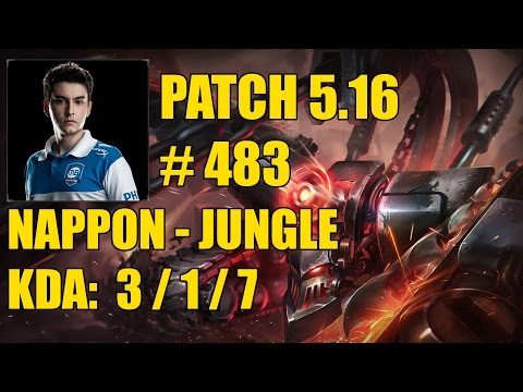 CNB Nappon - Jungle: Skarner vs Sona (Minerva) - BR Challenger 864 PDL #483