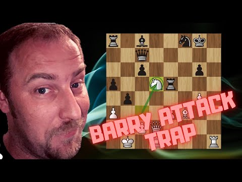 Watch Out For Your D5 Pawn!!! - The Common Tactics in The Barry Attack - London System - Part 13