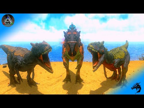 Taming a Allosaurus Pack | ARK Mobile | [EP.13]