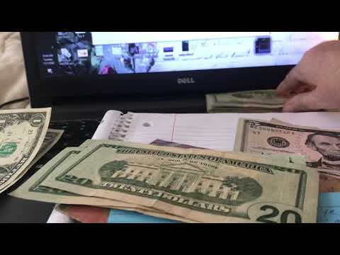 Budgeting monthly save plan For major purchases for saving for emergency fun and paying down debt