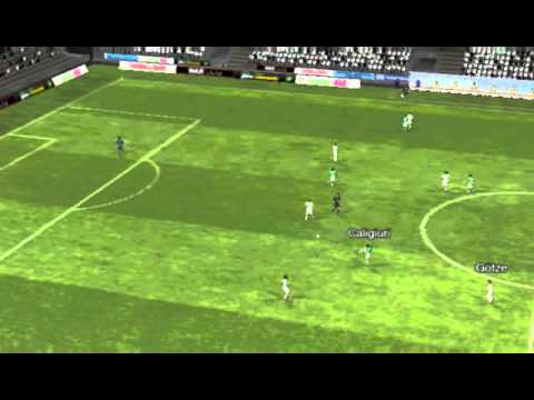 Wolfsburg vs Werder Bremen   Caligiuri Goal 30 minutes   Close