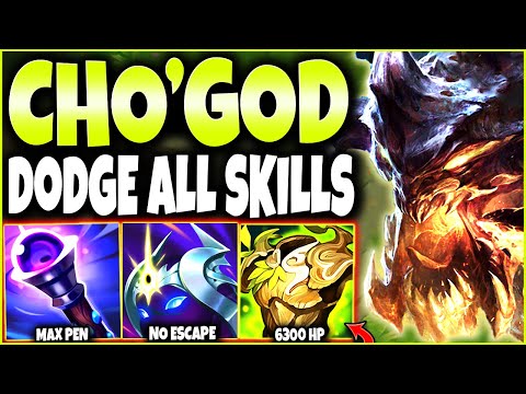My Cho'GOD made a Diamond Top Laner to MISS ALL OF HIS SKILLSHOTS 🔥 LoL Top Cho'Gath s12 Gameplay