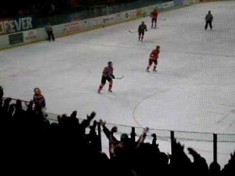 Prostějov supporters in Hodonín - Jan 30/10