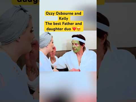 Ozzy Osbourne and Kelly 😍❤️#ozzyosbourne #ozzy #kelly #kellyosbourne #shorts #viral #trending #song
