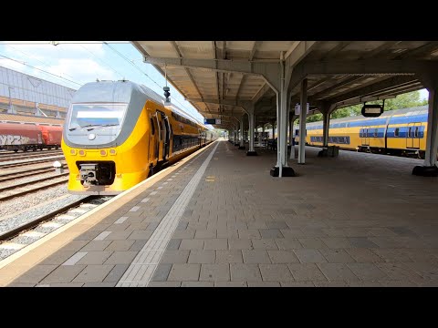 Train set Pick Up at Sittard - Eindhoven CABVIEW HOLLAND VIRM 13aug 2020