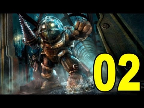 Bioshock - Part 2 - Big Daddy  (Let's Play/Playthrough/Walkthrough)