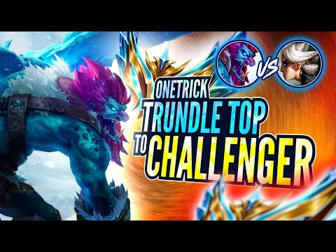 ONETRICK TRUNDLE CHALLENGER PROMO GAME - Trundle vs. Camille - Top Lane Gameplay Commentary
