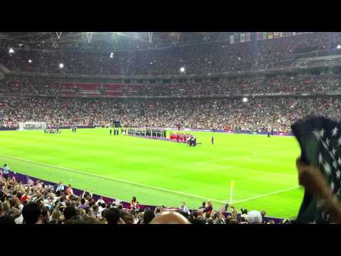 London 2012 USA Women's Football Olympic Champions