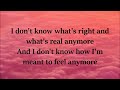 Lily Allen - The Fear lyrics