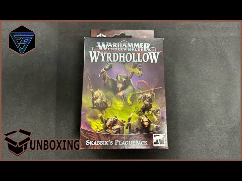 Unboxing Warhammer Underworlds - Skabbik's Plaguepack
