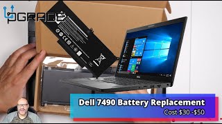 Dell 7490 Battery Replacement