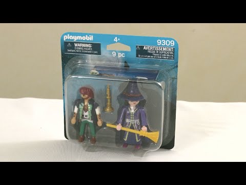 Unboxing Playmobil : La sorcière et le loup-garou (2018) – 9309
