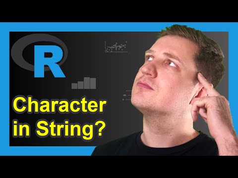 Test if Character is in String in R (2 Examples) | Check for Pattern | grepl & str_detect Functions
