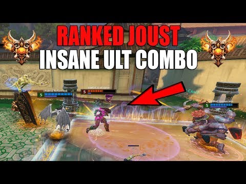 BARON + GANESH INSANE ULT COMBO! (SHREDS TANKS) Ranked Joust -SMITE