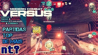 modern combat partidas top  de mais