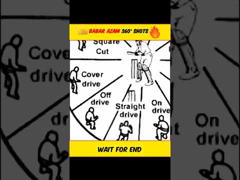 Babar Azam 360° Shots 👑