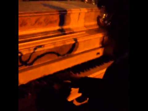 Ginger Ibex on Street Pianos Boston - Sharon plays October Tango