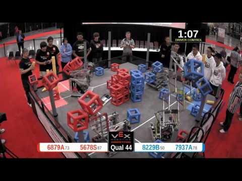 2015 VRC Sci Q44 - 6879A 5678S vs 8229B 7937A - 43 to 60 - VEX Worlds 2015 - Science Division