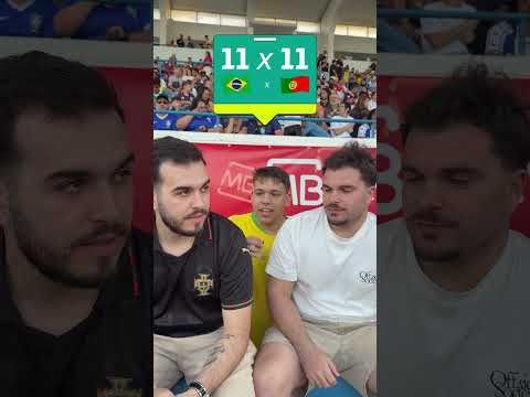 🇧🇷⚔️🇵🇹 BRASIL OU PORTUGAL: QUEM TEM O MELHOR TIME?