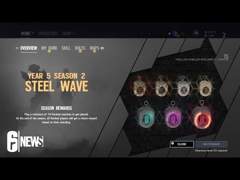 First Look At Operation Steel Wave Ranked Charms
