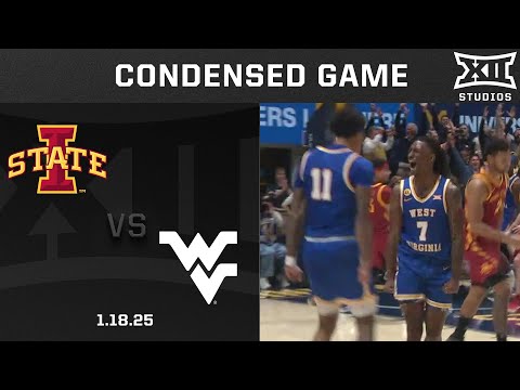 #2 Iowa State vs. West Virginia Condensed Game | 2024-25 Big 12 Men's Basketball