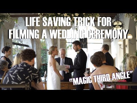 Filming a Wedding Ceremony - Wedding Videography Tips