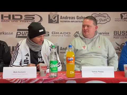 Pressekonferenz FSV Saxonia Tangermünde - Fortuna Magdeburg II 15.03.25