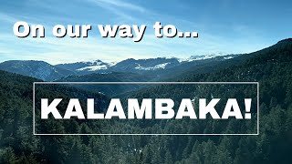 Bus Ride Through Mountains in Greece | IOANNINA to KALAMBAKA