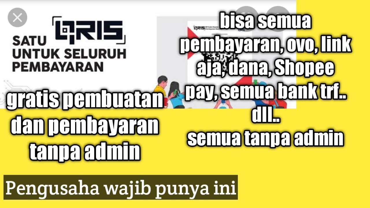 Cara daftar QRIS untuk pembayaran digital usaha anda