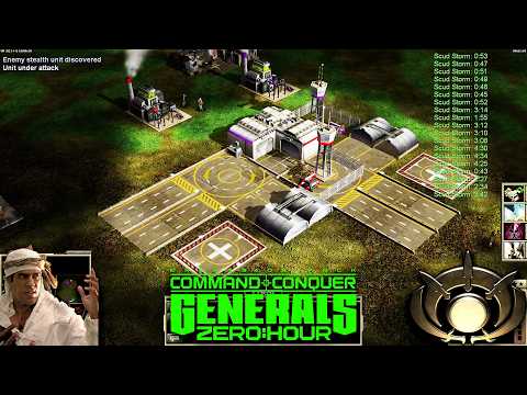 GLA Demolition 1vs7 USA Super Weapon & Air Force | Command & Conquer Generals Zero Hour