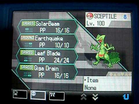 Sceptile Level 100
